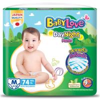 ราคา เบบี้เลิฟเดย์ไนท์กางเกงผ้าอ้อมเด็ก M 74ชิ้น Baby Love Day Night Baby Diaper Pants Size M 74pcs. (8850709200254)