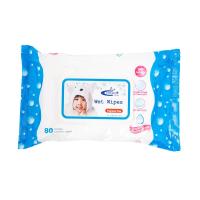 ราคา เฟรชพลัสผ้าเช็ดทำความสะอาดผิวแบบเปียกไม่มีกลิ่น 80แผ่น Fresh Plus Wet Wipes Fragravce Free 80Sheets (8858843204343)