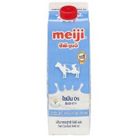 ราคา เมจินมสดรสขาดมันเนย 946ซีซี Meiji Pasteurized Milk Non Fat 946cc. (8850329073610)