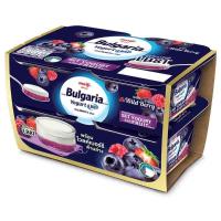 ราคา เมจิบัลแกเรียเซ็ทโยเกิร์ตแอนด์ฟรุ๊ตชนิดคงตัวผสมไวลด์เบอร์รี 110กรัม แพค 4 Meiji Bulgaria Set Yogurt and Fruit with Wild Berry 110g. Pack 4 (8850329063796)