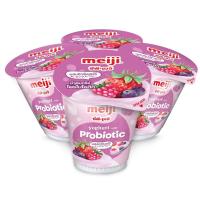 ราคา เมจิโยเกิร์ตผสมมิกซ์เบอร์รี่ 135กรัม แพค4 Meiji Yoghurt with Mixed Berry 135g. Pack 4 (8850329315949)