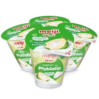 ราคา เมจิโยเกิร์ตรสวุ้นมะพร้าว 135กรัม แพค 4 Meiji Yoghurt Nata De Coconut 135g. Pack 4 (8850329315543)