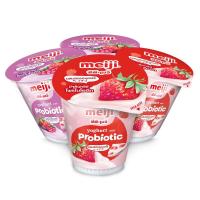 ราคา เมจิโยเกิร์ตรสสตรอเบอร์รี่และมิกซ์เบอร์รี่ 135กรัม แพค 4 Meiji Yoghurt Strawberry& Mixed Berry 135g. Pack 4 (8850329315161)