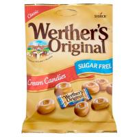 ราคา เวอร์เธอร์ลูกอมออริจินัลปราศจากน้ำตาล 70กรัม Werthers Original Toffee Sugar Free 70g. (4014400907636)