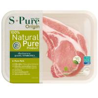 ราคา เอสเพียวพอร์คชอป 300กรัม(C S Pure Pork Rib Chop 300g.(C (38103025)