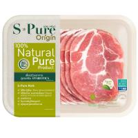 ราคา เอสเพียวสันคอสไลด์ชาบู 120กรัม(C S Pure Pork Collar Sliced 120g.(C (8852043076571)