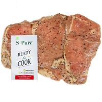 ราคา เอสเพียวสันนอกหมูหมักพริกไทยดำ 300กรัม(C S Pure Black Pepper Pork Loin 300g.(C (48425605)