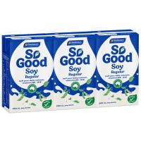 ราคา แซนนิทาเรียมโซกูดน้ำนมถั่วเหลือง 250มล. แพค 3 Sanitarium So Good Soy Milk 250ml. Pack 3 (9300652800371)