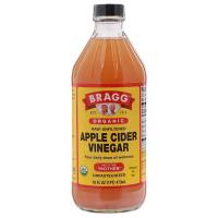 ราคา แบรคน้ำส้มสายชูหมักจากแอปเปิ้ล 473มล. Bragg Apple Cider Vinegar 473ml. (74305001161)