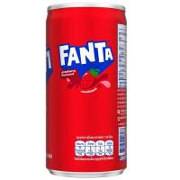 ราคา แฟนต้าน้ำแดง 180มล. Fanta Strawberry 180ml. (8851959108178)