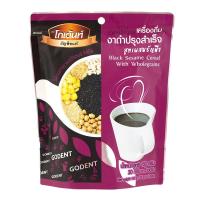 ราคา โกเด้นท์เครื่องดื่มงาดำปรุงสำเร็จสูตรผสมธัญพืช 25กรัม แพค 5ซอง Godent Black Sesame Cereal with Wholegrains 25g. Pack 5sachets (8856128004060)