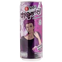 ราคา โออิชิชาคูลล์ซ่าเครื่องดื่มชาเขียวโซดากลิ่นองุ่นเคียวโฮ 320มล. Oishi Chakulza Sparkling Green Tea Kyoho Grape Flavored 320ml. (8854698016933)