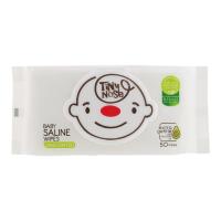 ราคา ไทนี่โนสแผ่นเช็ดทำความสะอาดสำหรับเด็กสูตรน้ำเกลือไม่มีกลิ่น 50แผ่น Tiny Nose Baby Saline Wipes Unscented 50sheets (8857124055032)