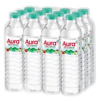 ราคา ออราน้ำแร่ 500มล. แพค 12 Aura Mineral Water 500ml. Pack 12 (8850779959595)