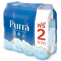 ราคา เพอร์ร่าน้ำแร่ธรรมชาติ 1.5ลิตร แพค 6 Purra Mineral Water 1.5ltr.Pack 6 (8850999001470)