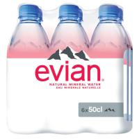 ราคา เอเวียงน้ำแร่ธรรมชาติ 500มล.แพค 6 Evian Natural Mineral Water 500ml. Pack 6 (3068320055022)
