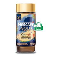 ราคา เนสกาแฟโกลด์เครมมาโคลัมเบียกาแฟสำเร็จรูปผสมกาแฟคั่วบดละเอียดขวด 100กรัม Nescafe Gold Crema Colombia Instant Coffee Mixed 100g. (8850125007512)