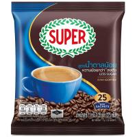 ราคา ซุปเปอร์กาแฟปรุงสำเร็จชนิดผงสูตรน้ำตาลน้อย 11กรัม แพค 25 Super Less Sugar Instant Coffee Mixed 11g. Pack 25sachets (8888240000354)