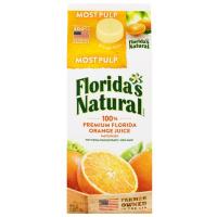 ราคา ฟลอริด้าส์แนชเชอรัลน้ำส้ม100เปอร์เซ็นต์มีเกล็ดส้มเยอะ 1500มล. Floridas Natural Most Pulp 100Percent Pure Orange Juice 1500ml. (16300168357)