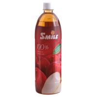 ราคา สไมล์น้ำแอปเปิ้ลพาสเจอร์ไรส์ 1ลิตร Smile Pasteurized Apple Juice 1ltr. (8852108110080)