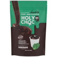 ราคา โฮลี่ช็อคเครื่องดื่มช็อคโกแลตมินท์ผง 200กรัม Holy Choc Drinking Mint Chocolate 200g. (8857125597036)