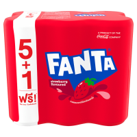 ราคา แฟนต้าน้ำแดง 325มล. แพค6 Fanta Red 325ml. Pack6 (8851959632178)