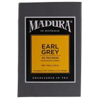 ราคา มาดูราเอิร์ลเกรย์ทีแบ็กชาดำกลิ่นมะกรูดชนิดซอง 40กรัม Madura Earl Grey Tea Bags 40g. (89978001035)