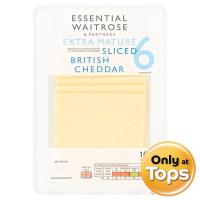 ราคา เวทโทรสเอสเซนเชี่ยลสไลซ์อิงลิชเชดด้าชีส 250กรัม Waitrose Essential Sliced English Cheddar Cheese 250g. (5000169107683)
