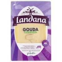 ราคา ลันดานาเกาด้ามายด์ชีสสไลด์ 150กรัม Landana Gouda Mild Cheese Slices 150g. (8711842146420)