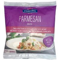 ราคา เอ็มบอร์กพาร์มีซานเกรทเทด 100กรัม Emborg Parmesan Grated 100g. (5704025035577)