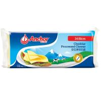 ราคา แองเคอร์เชดด้าชีสสไลด์ 500กรัม Anchor Cheddar Cheese Slices 500g. (9415007000730)