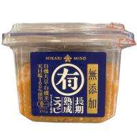ราคา ฮิคาริมารุยุออร์แกนิกมิโซะซอสเต้าเจี้ยวบดออร์แกนิก 375กรัม Hikari Maru Yu Organic Miso 375g. (4902663009702)