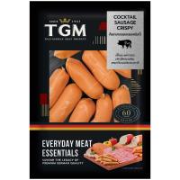ราคา ทีจีเอ็มค็อกเทลซอสเซสคริสปี้ 90กรัม TGM Cocktail Sausage Crispy 90g. (8850826509636)