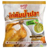ราคา ซุปเปอร์เอ้กซ์ไก่ต้มน้ำปลาพร้อมน้ำจิ้มซีฟู๊ด 600กรัม Super Egg Boiled Chicken with Fish Sauce 600g. (8859585100023)
