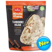 ราคา ฮัลดิรามทันดูรินาน 400กรัม Haldirams Tandoori Naan 400g. (8904063281302)