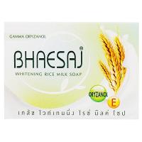ราคา เภสัชสบู่ก้อนไวท์เทนนิ่งไรซ์มิลค์ 130กรัม Bhaesaj Whitening Rice Milk Bar Soap 130g. (8850233280074)