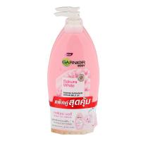 ราคา การ์นิเย่บอดี้โลชั่นซากุระไวท์ 400มล. แพค 2 Garnier Body Lotion Sakura White Pack2 400ml. (8850434172437)
