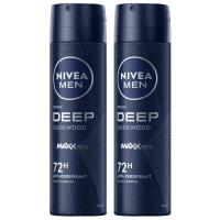 ราคา นีเวียดีโอเมนดีพสเปรย์150มล. แพค 2 Nivea Men Deep Spray 150ml. Pack 2 (8850029029023)