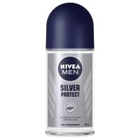 ราคา นีเวียฟอร์เมนโรลออนซิลเวอร์โพรเทคแบคทีเรีย 50มล. Nivea for Men Deodorant Silver Protect 50ml. (4005808010196)
