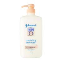 ราคา จอห์นสันครีมอาบน้ำพีเอช5.5นูริชชิ่งวิทอัลมอนด์ออยล์ 750มล. Johnson PH 5.5 Nourishing with Almond Oil Body Wash 750ml. (9556006060438)