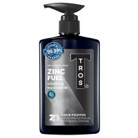 ราคา ทรอสครีมอาบน้ำฟูเอลดีโอโดแรนท์สูตรซิงค์แอนด์ชาโคล 450มล. Tros Fuel Deodorant Zinc and Charcoal Body Wash 450ml. (8851989023571)