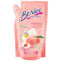 ราคา บีไนซ์เชียร์บัตเตอร์พีชชี่พีชชาวเวอร์ครีมถุงเติม 400มล. Benice Shower Cream Shea Butter Peachy Peach Refill 400ml. (8851989082387)