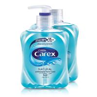 ราคา แคเร็กซ์สบู่เหลวล้างมือฟ้า 250มล.แพค 2 Carex Liquid Hand Wash Blue 250ml.Pack 2 (8850169802036)