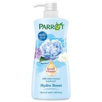 ราคา แพรอทครีมอาบน้ำเซรั่มวิตามินไฮโดรบูส 450มล. Parrot Bath Serum Vitamin Hydro Boost 450ml. (8851929017424)