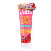 ราคา แจ๊บส์โลชั่นกันแดดวอเตอร์เมล่อนสมูทตี้ไบร์ทเทนสกิน 220มล. Jabs Lotion Watermelon Smoothie Brighten Skin UV Protection 220ml. (8850114908257)