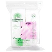 ราคา รถพยาบาลสำลีแผ่นรีดข้าง 100แผ่น Ambulance Cotton Pad 100pcs. (8850185000041)
