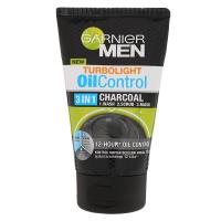 ราคา การ์นิเย่เมนโฟมล้างหน้าเทอร์โบไลท์ออยคอนโทรล 3 อิน 1 ชาร์โคล 100มล. Garnier Men Turbolight Oil Control 3 In 1 Charcoal From 100ml. (8994993001323)
