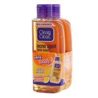 ราคา คลีนแอนด์เคลียร์แอคเน่สปอตเฟสวอช 100มล. แพค 2 Clean And Clear Acne Spot Face Wash VitC 100ml. Pack 2 (8850007653127)