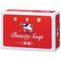 ราคา คาวแบรนด์บิวตี้โซปมอยส์เจอร์กล่องแดง 90กรัม Cow Beauty Soap Moisture Red Box 90g. (4901525137010)