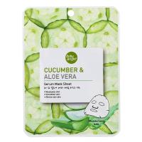 ราคา เบบี้ไบรท์มาสก์เซรั่มบำรุงผิวหน้าคูคัมเบอร์แอนด์อโลเวร่า 20กรัม Baby Bright Cucumber and Aloe Vera Serum Mask 20g. (8809127534717)
